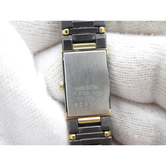 Vtg Lassale Seiko Quartz WR Analog 13mm Tank Watch (H731) \